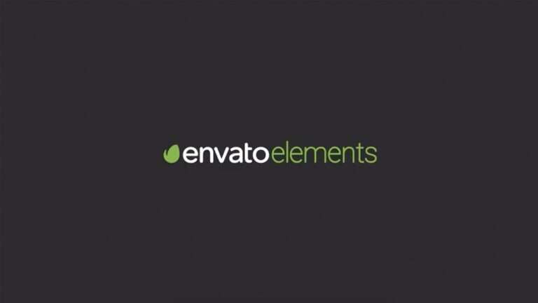 The logo for evata elements showcasing branding on a black background.